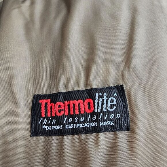 John Weitz Tan Trench Coat Designer Quiet Luxury Rain Overcoat Jacket Poland - Picture 7 of 10